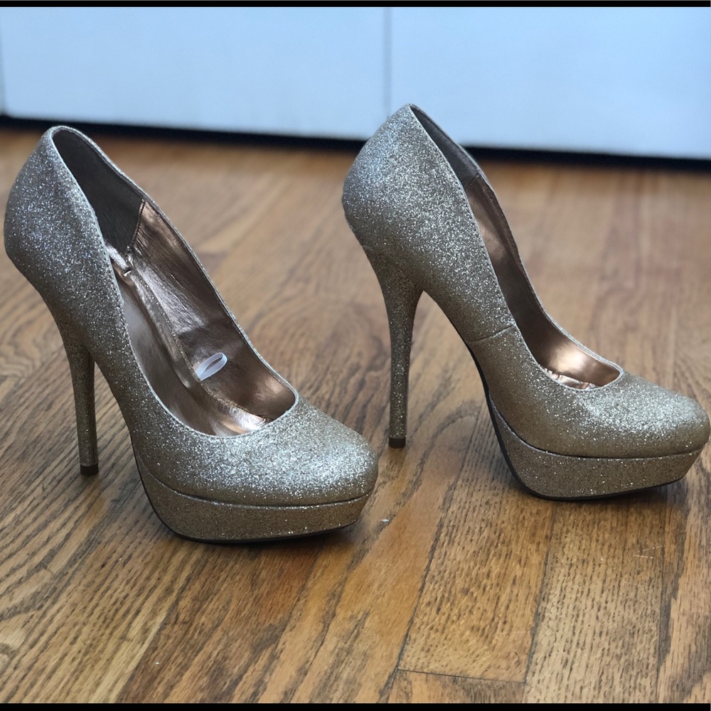 Sheikh Gold Heels